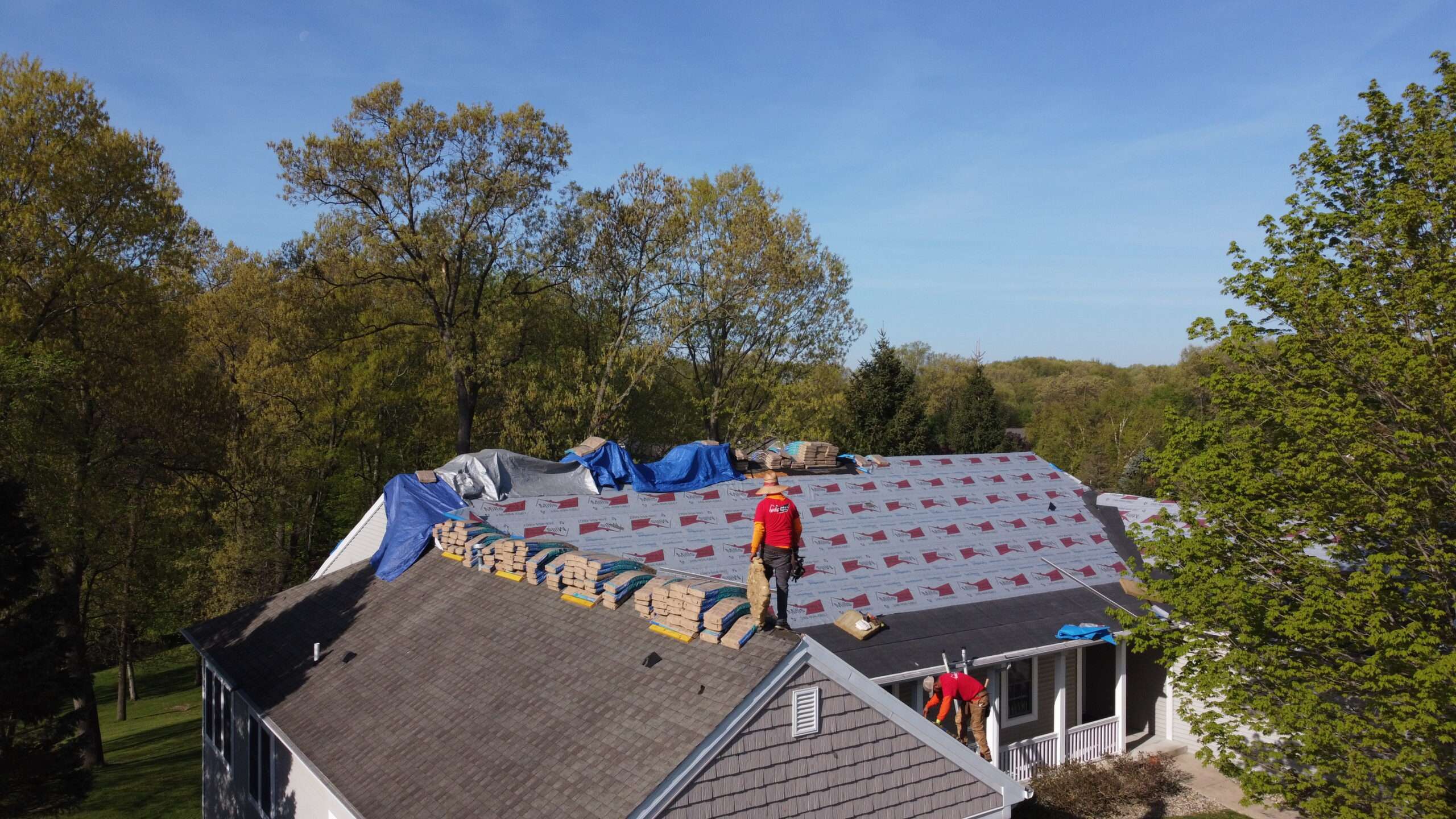 residential roof replacement