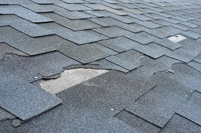 Damaged Roof Shingles | Mills Siding & Roofing