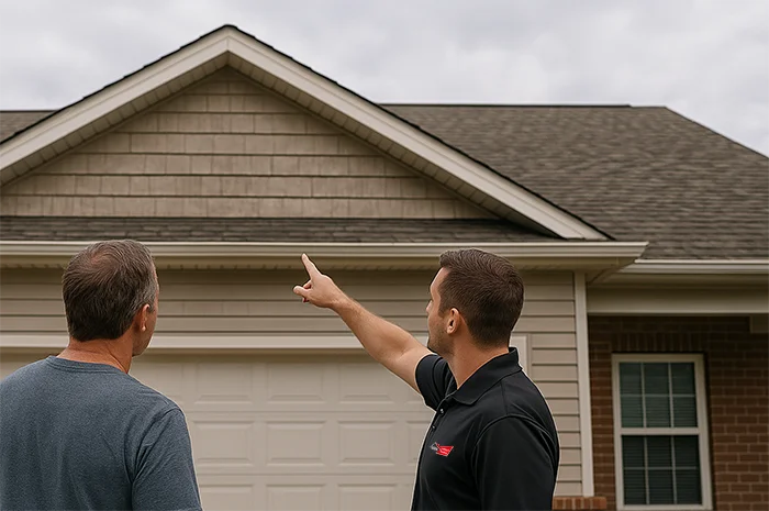 Let the Professionals Identify Hail Damage to Your Roof | Mills Siding & Roofing
