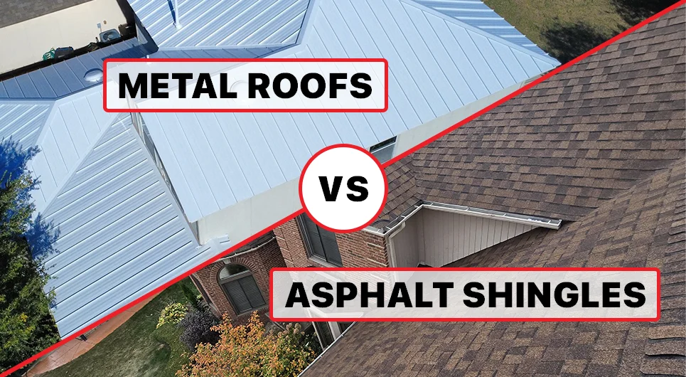 Metal Roofs vs Asphalt Shingles in 2026 | Blog | Mills Siding & Roofing